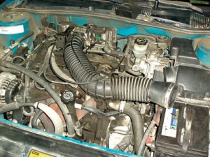 Fortunately, the exhaust manifold on this 1998 Chevrolet Cavalier was ­completely exposed, which made a quick diagnosis much easier.