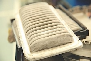 Some filters are electrostatically charged, similar to how many household HVAC filters work, ensuring that particles stay attached to the filter. 